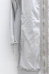 BORIS BIDJAN SABERI top ZIPPER3.1 FTO00002 +F0406C white cement color pure cotton PBBS30